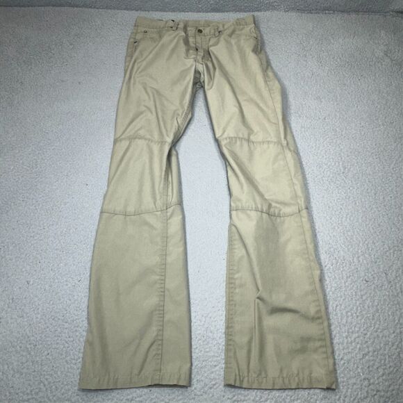 Fjallraven Pants Mens 32x32 Beige G1000 Khaki Abisko TrekTrousers Hike 40 Sweden - Picture 1 of 16